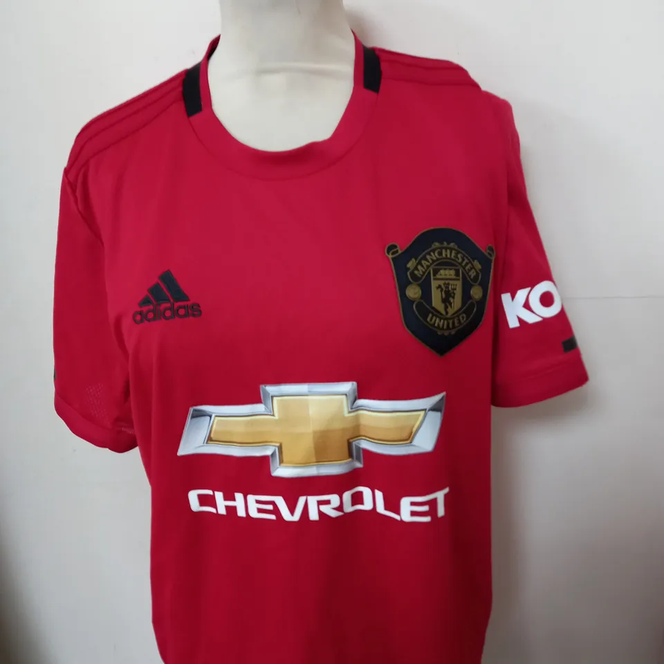 MANCHESTER UNITED FC HOME SHIRT SIZE M
