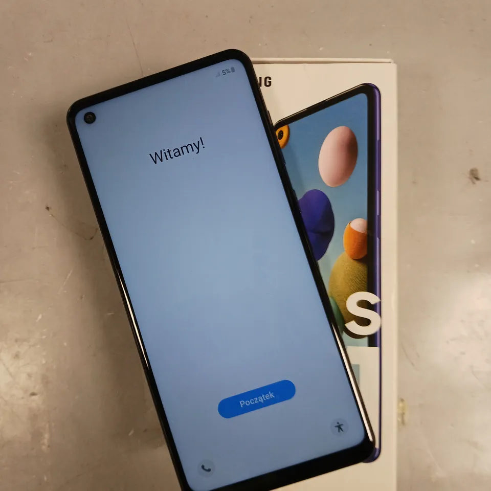 BOXED SAMSUNG GALAXY A21S SMARTPHONE