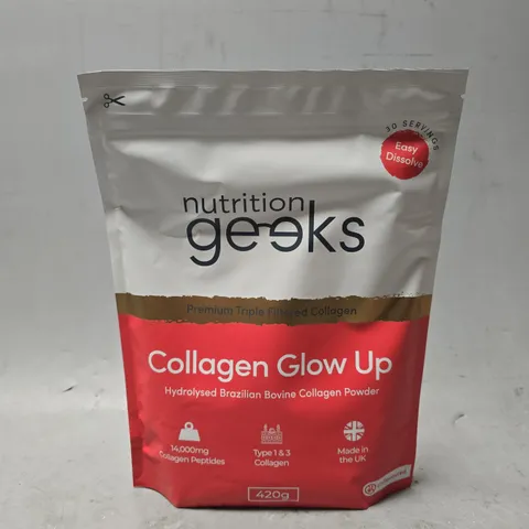 NUTRITION GEEKS COLLAGEN GLOW UP 420G