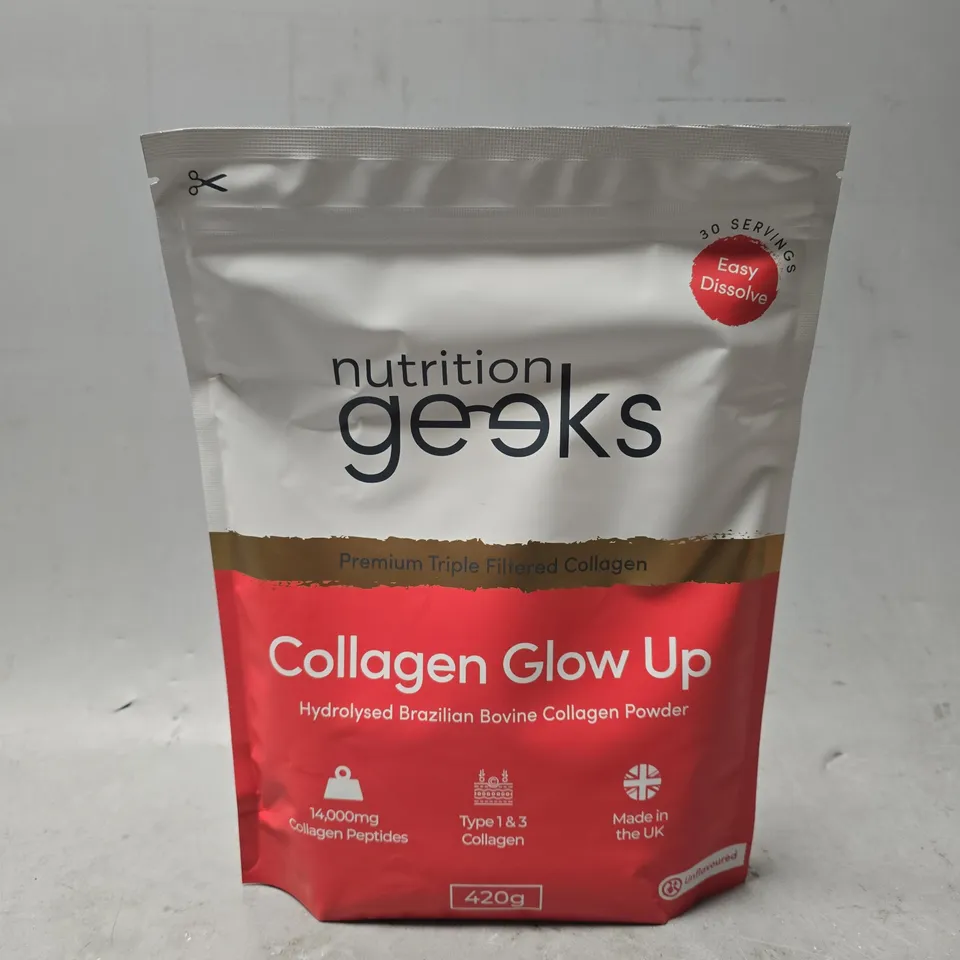 NUTRITION GEEKS COLLAGEN GLOW UP 420G
