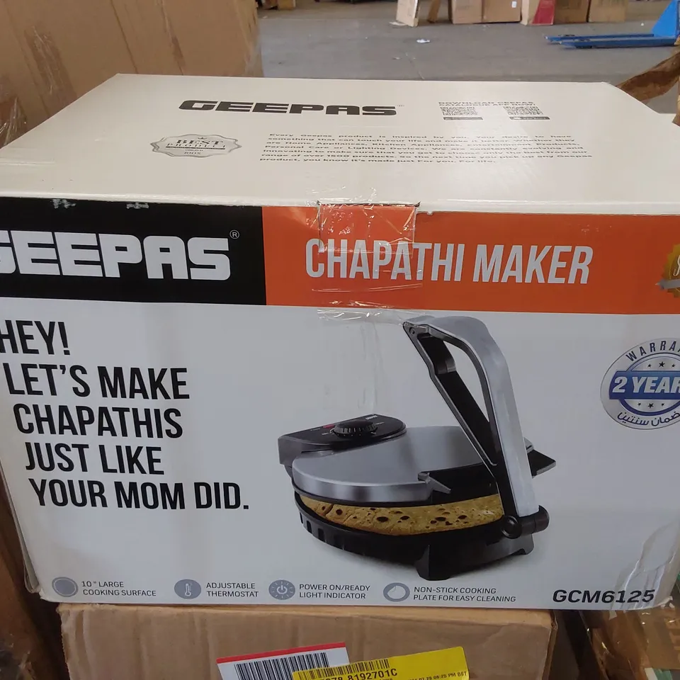 BOXED GEEPAS NON STICK SPECIALTY CHAPATHI MAKER