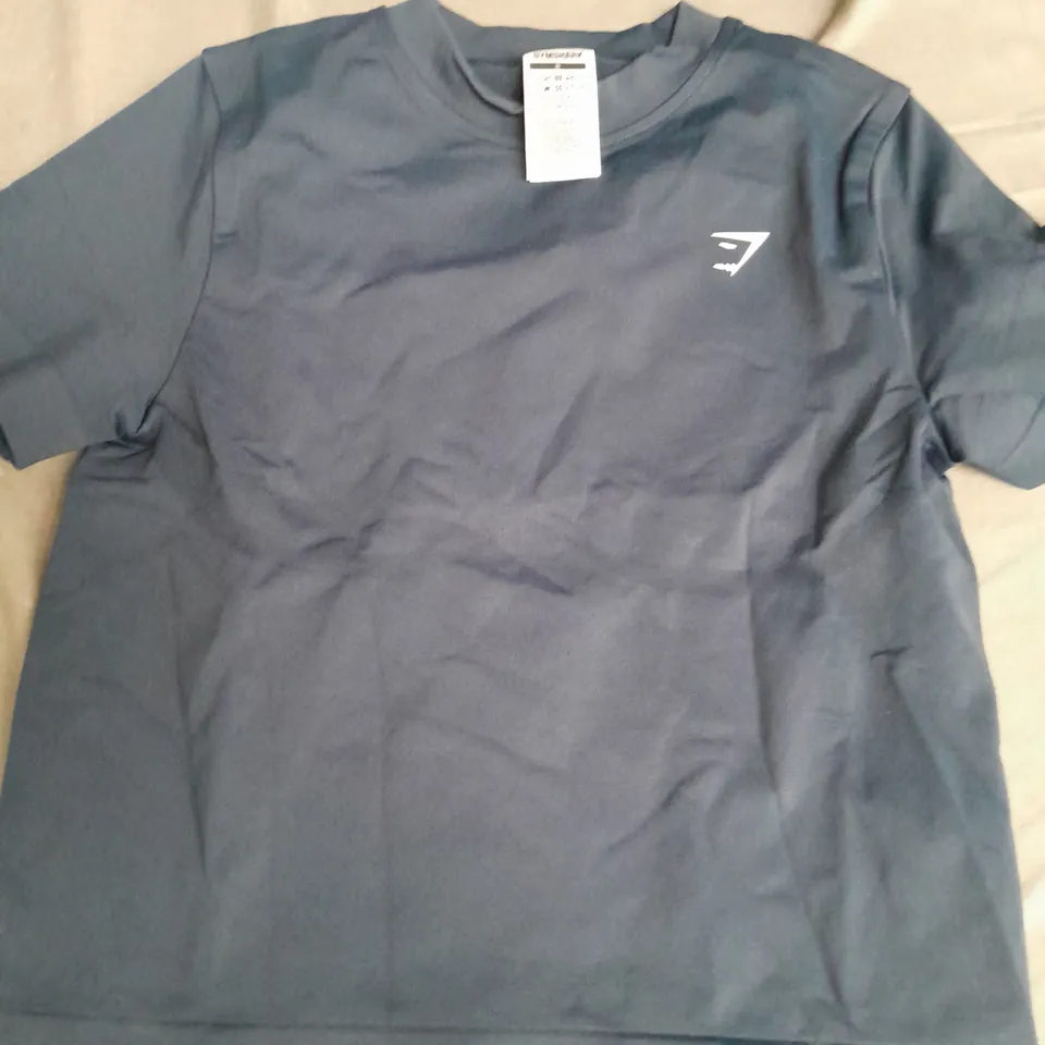 GYMSHARK SEAMLESS EVERYDAY TIGHT FIT T-SHIRT N NAVY- SMALL