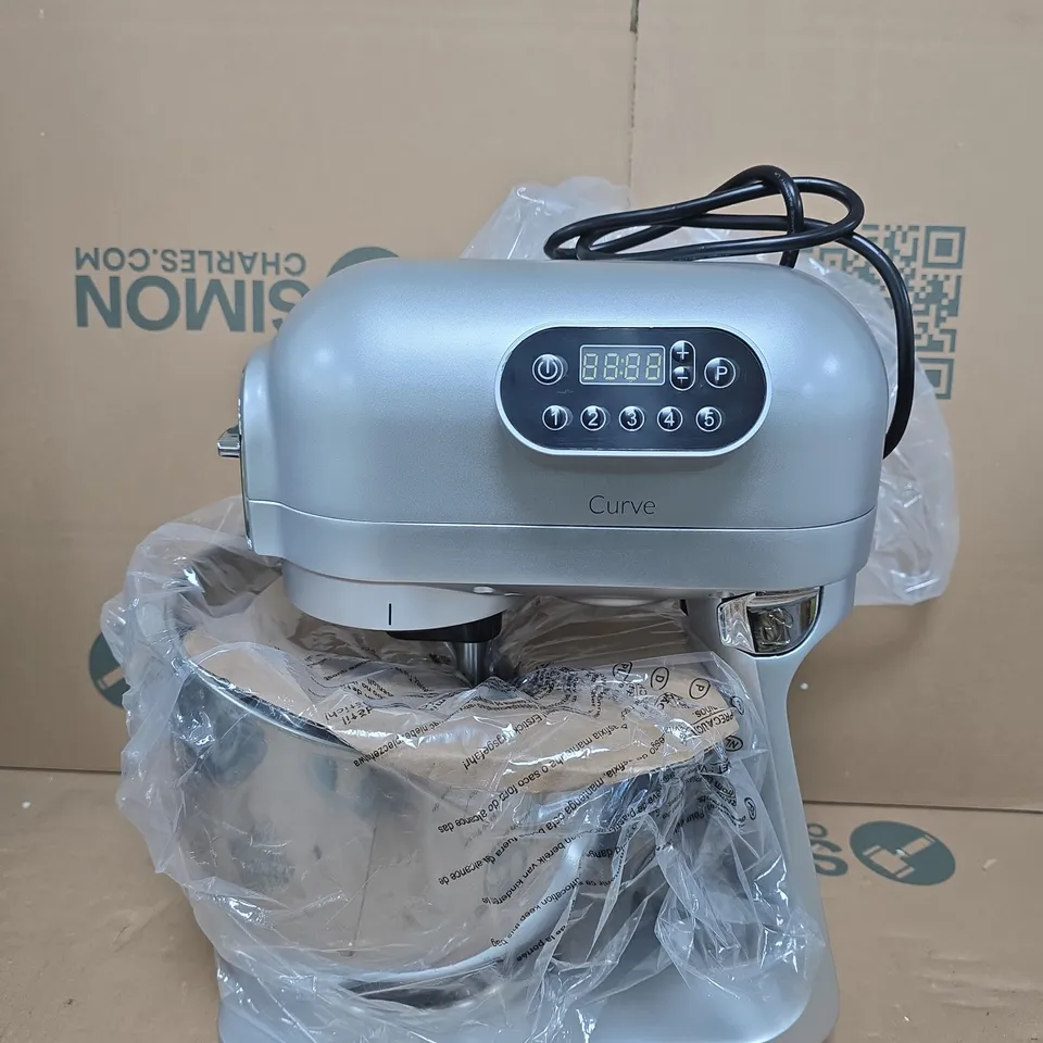 KLARSTEIN CURVE STAND MIXER – SILVER