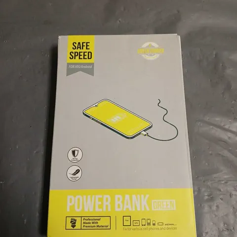 BOXED SAFE SPEED POWER BANK 20000MAH