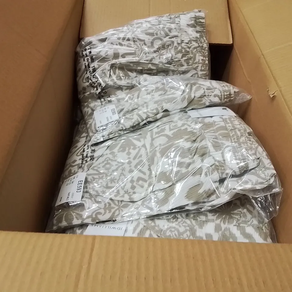 BOXED BRAND NEW APPROXIMATELY 30 JD WILLIAMS CRINKLE PALAZZO TROUSERS TAUPE SIZE 24