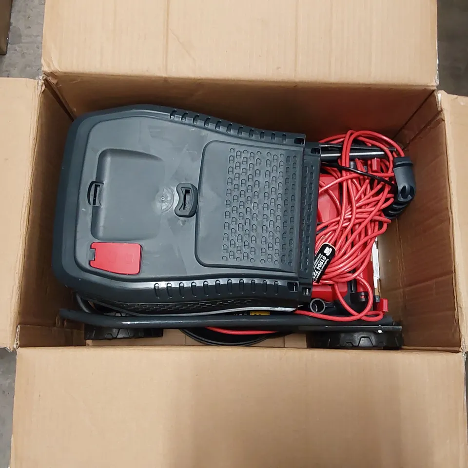 BOXED SOVEREIGN 32CM 1200W ELECTRIC ROTARY LAWN MOWER (1 BOX)