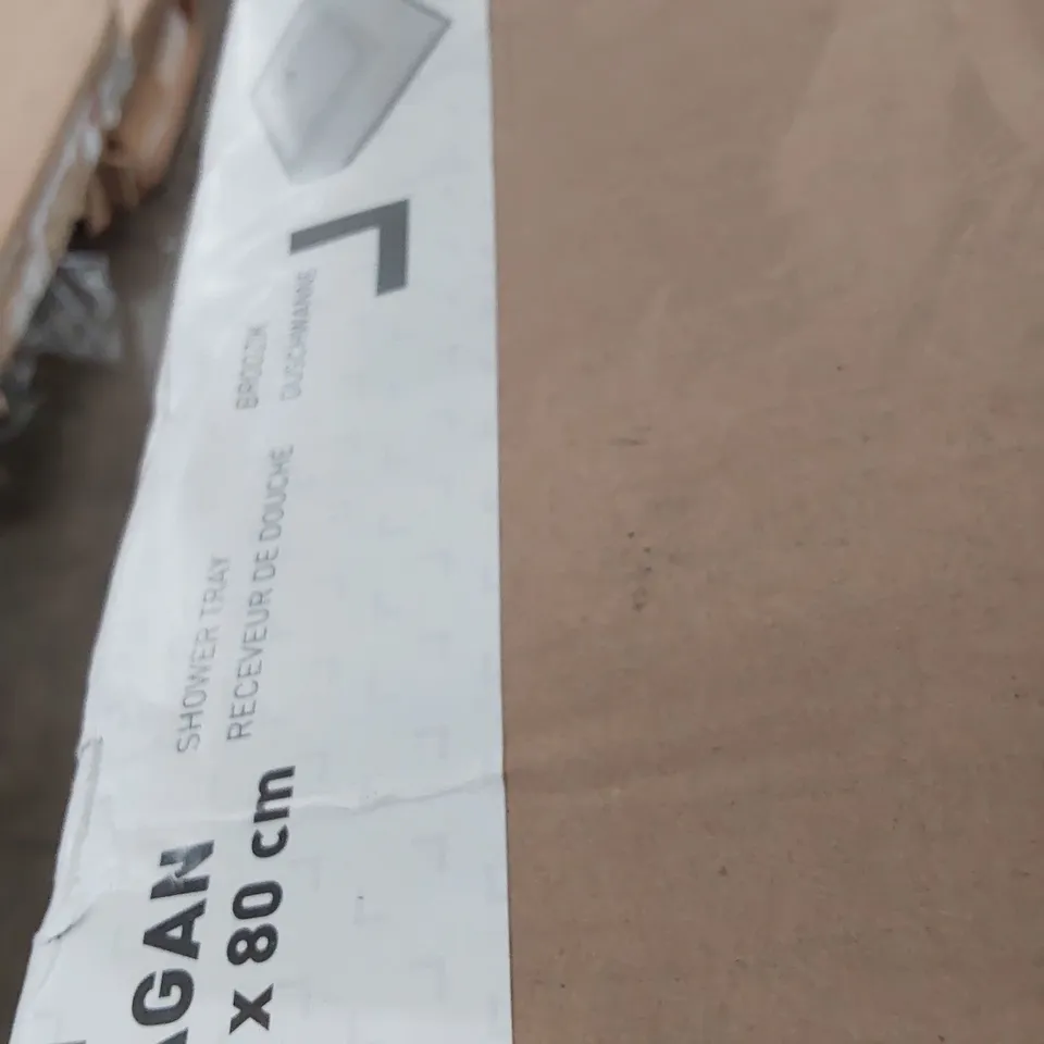 BOXED LAGAN SQUARE SHOWER TRAY 80 × 80cm