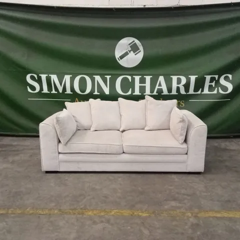 SOHO FABRIC 3 SEATER SOFA - NATURAL