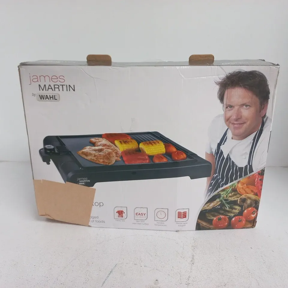 JAMES MARTIN BY WAHL HEALTHY TABLE TOP GRILL ZX833