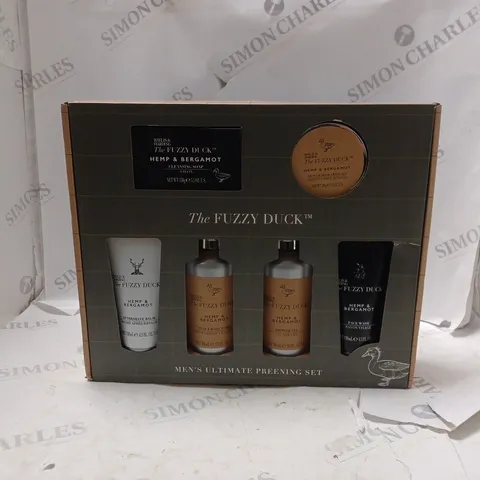 THE FUZZY DUCK MENS ULTIMATE PREENING SET