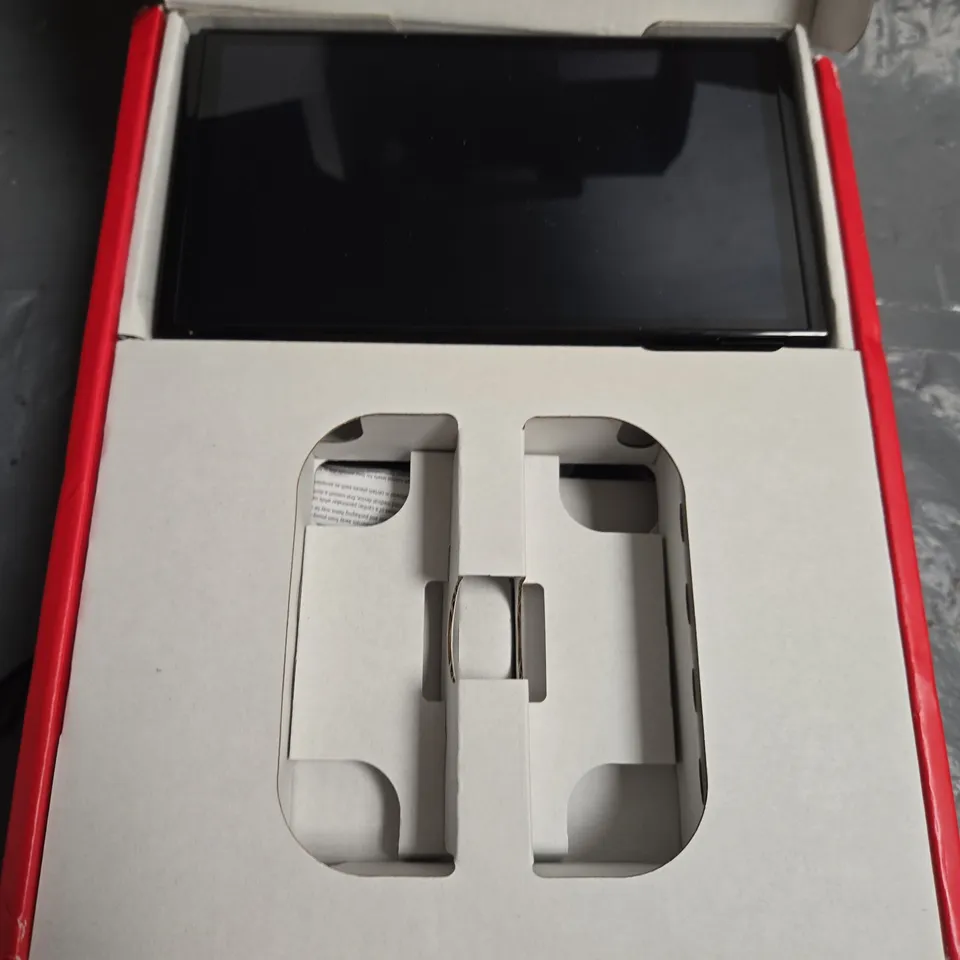 NINTENDO SWITCH OLED MODEL WITH DOCK– HDMI CABLE, AC ADAPTER, ORIGINAL BOX