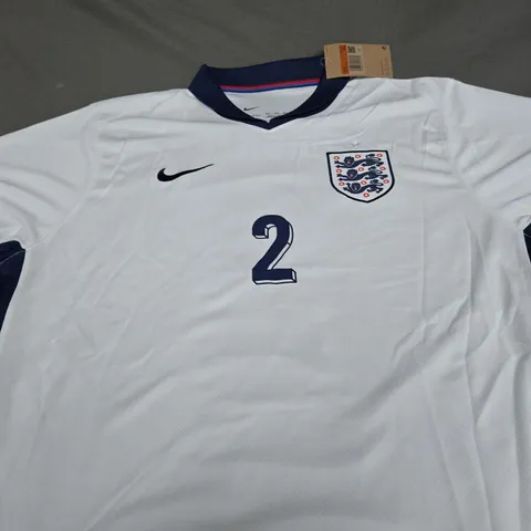 ENGLAND FC HOME JERSEY WITH BRONZE 2 SIZE 4XL