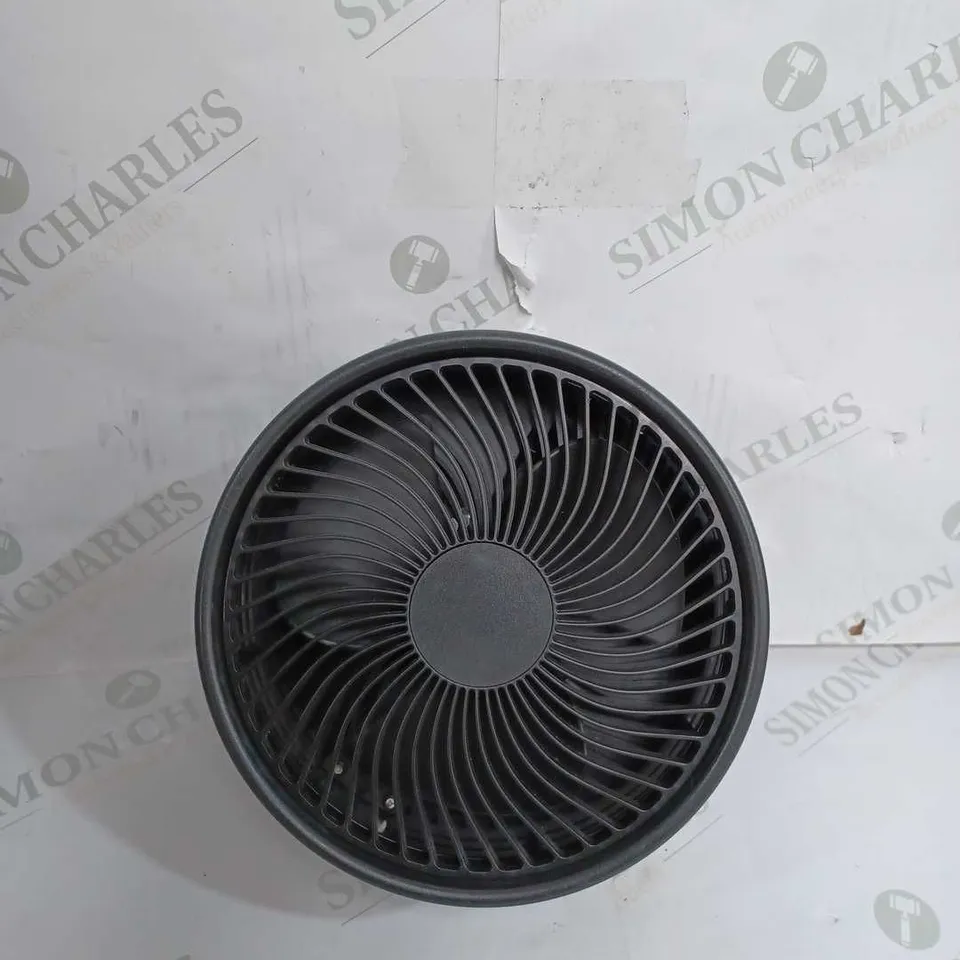 PACKAGED MY FOLDAWAY FLOOR & TABLE FAN - BLACK
