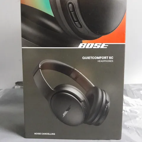 BOXED BOSE QUIET COMFORT SC HEADPHONES 