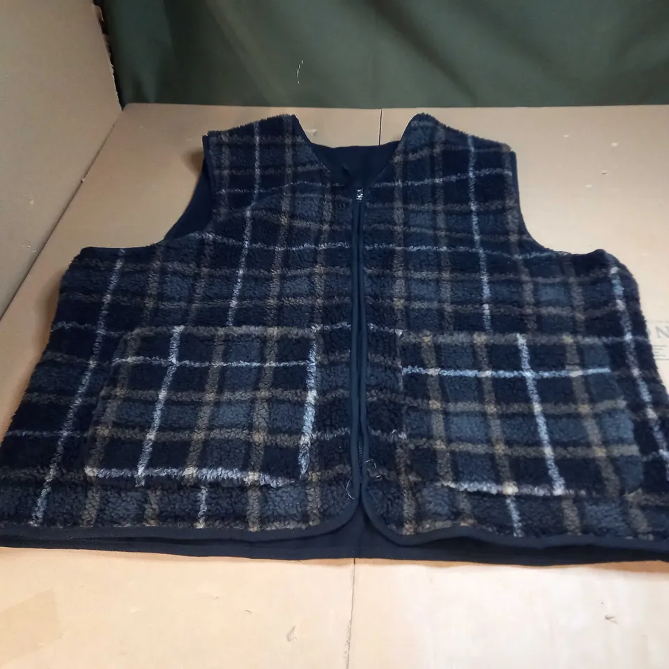 CHEQUERED THERMAL BODYWAMER SIZE XL