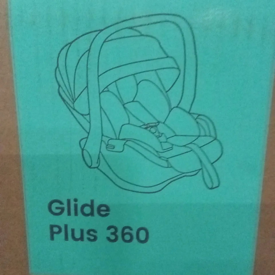 BOXED SILVER CROSS GLIDE PLUS 360 INFANT CARRIER CAR SEAT