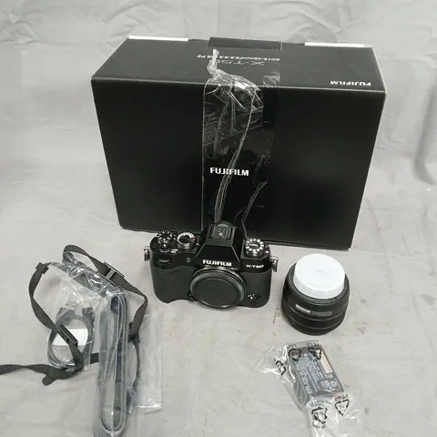 FUJIFILM X-T50 MIRRORLESS CAMERA WITH XC 15-45MM F3.5-5.6 OIS PZ KIT – BLACK