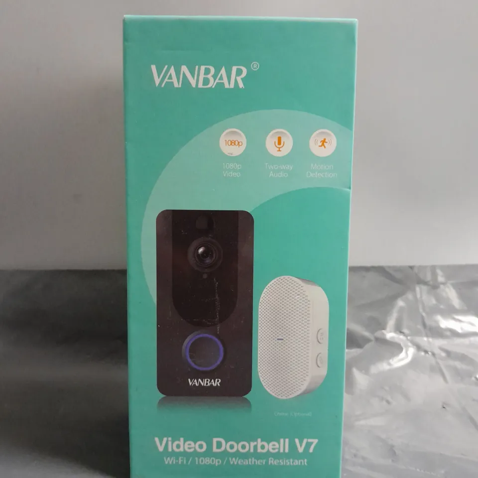 BOXED VAN BAR VIDEO DOORBELL V7