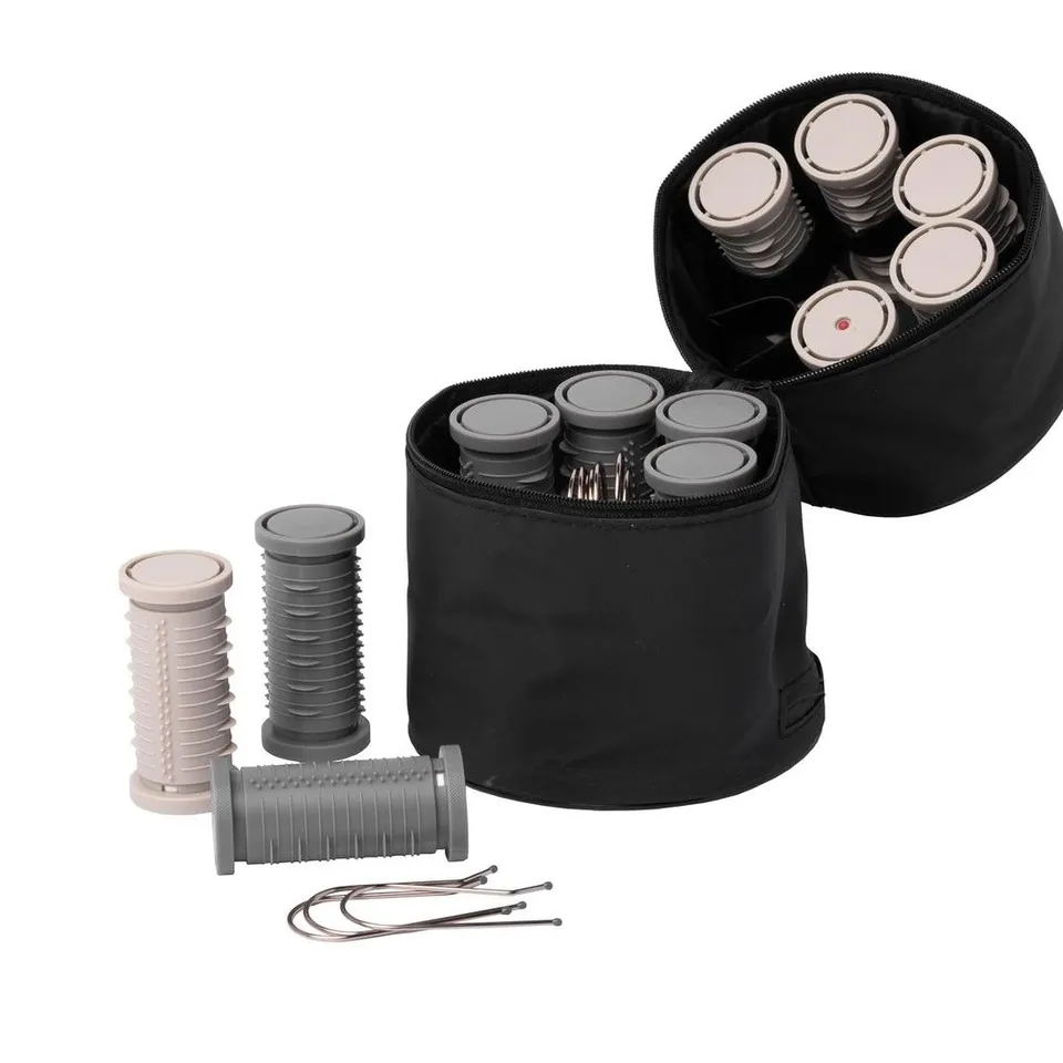 BOXED NICKY CLARKE HEATED COMPACT HAIR ROLLERS NHS006 CLASSIC
