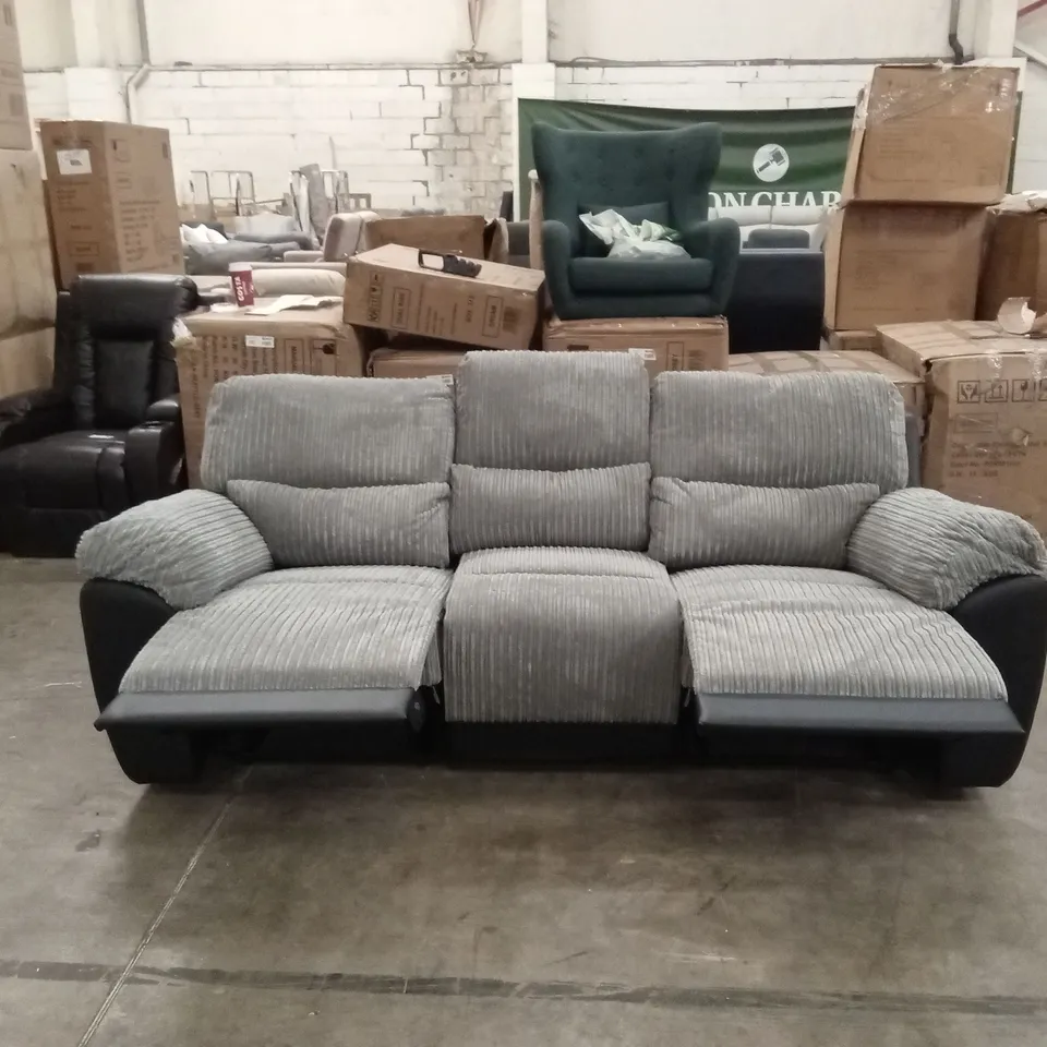 SANTORI 3 SEATER HIGH BACK RECLINER SOFA RRP £899