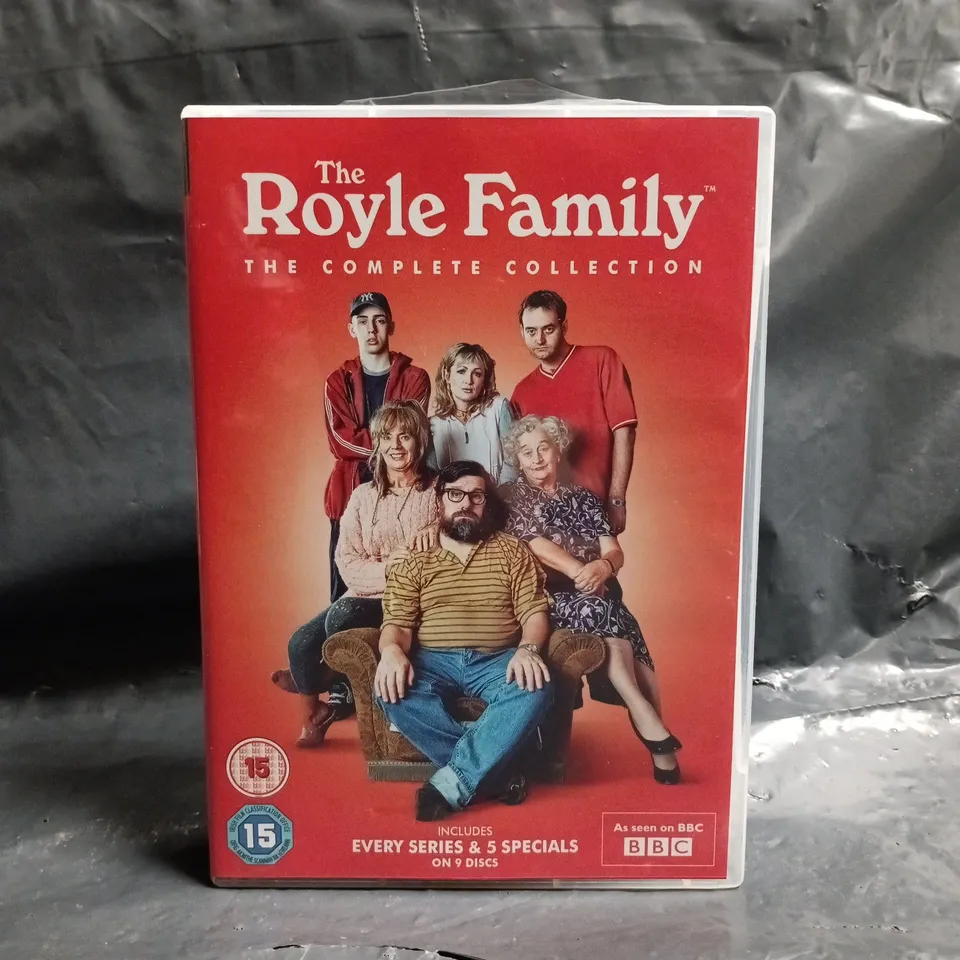 THE ROYLE FAMILY THE COMPLETE COLLECTION DVD BOX SET