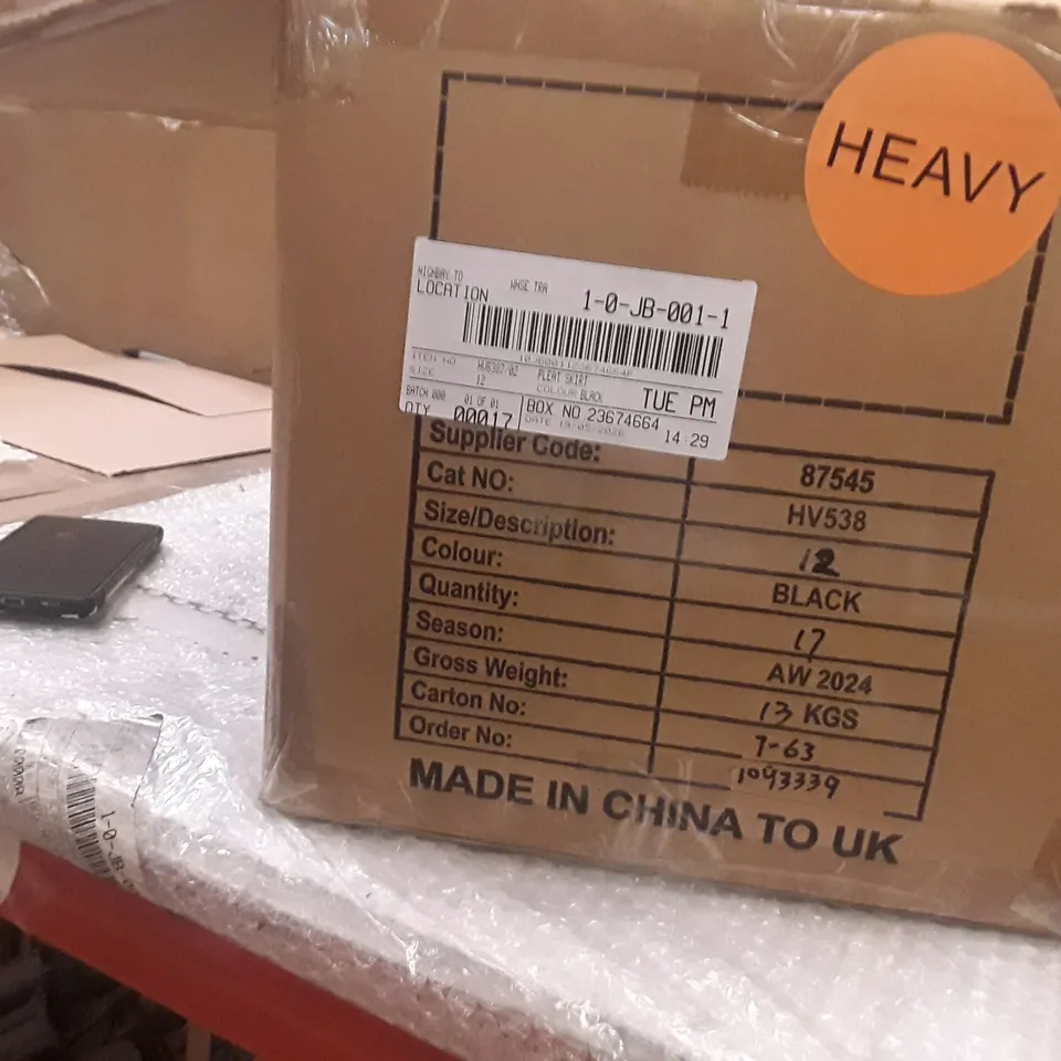 BOXED BRAND NEW JDWILLIAMS PLEAT SKIRT SIZE 12 BLACK COLOUR APPROXIMATELY 17 PIECES 