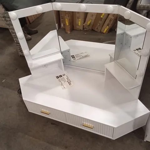DRESSING TABLE - MISSING LEGS - FAULTY LIGHTING SYSTEM
