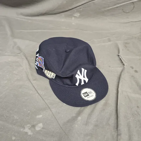 NEW ERA MLB PILLBOX CAP – NY YANKEES LOGO – NAVY BLUE – OSFM