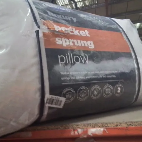 BAGGED SILENTNIGHT LUXURY POCKET SPRING PILLOW 