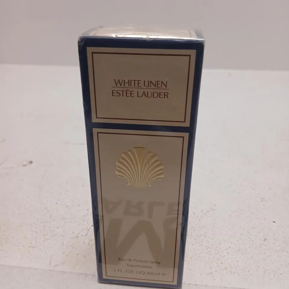 BOXED AND SEALED WHITE LINEN ESTEE LAUDER EAU DE PARFUM 60ML