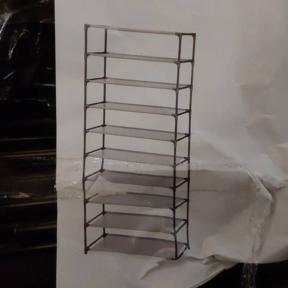 BOXED 40 PAIR SHOE RACK (1 BOX)