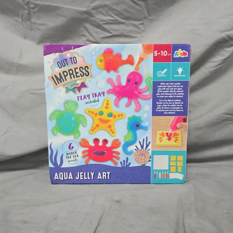OUT TO IMPRESS AQUA JELLY ART