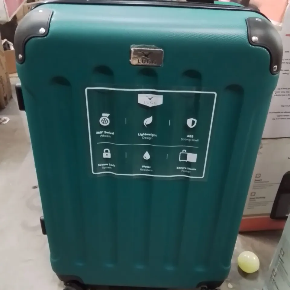 LUGG TRAVEL SUITCASE GREEN