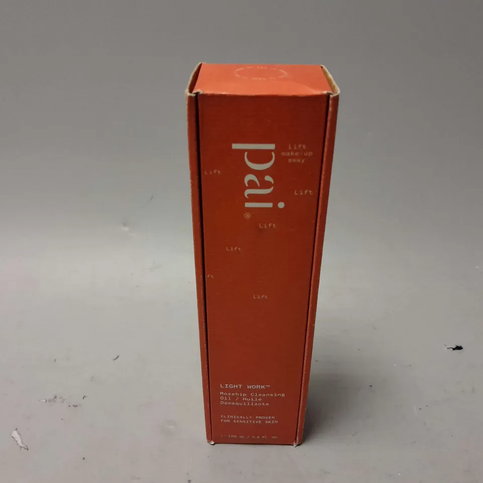 BOXED AND SEALED PAI LIGHT WORK ROSEHIP CLEANSING OIL (100ml)