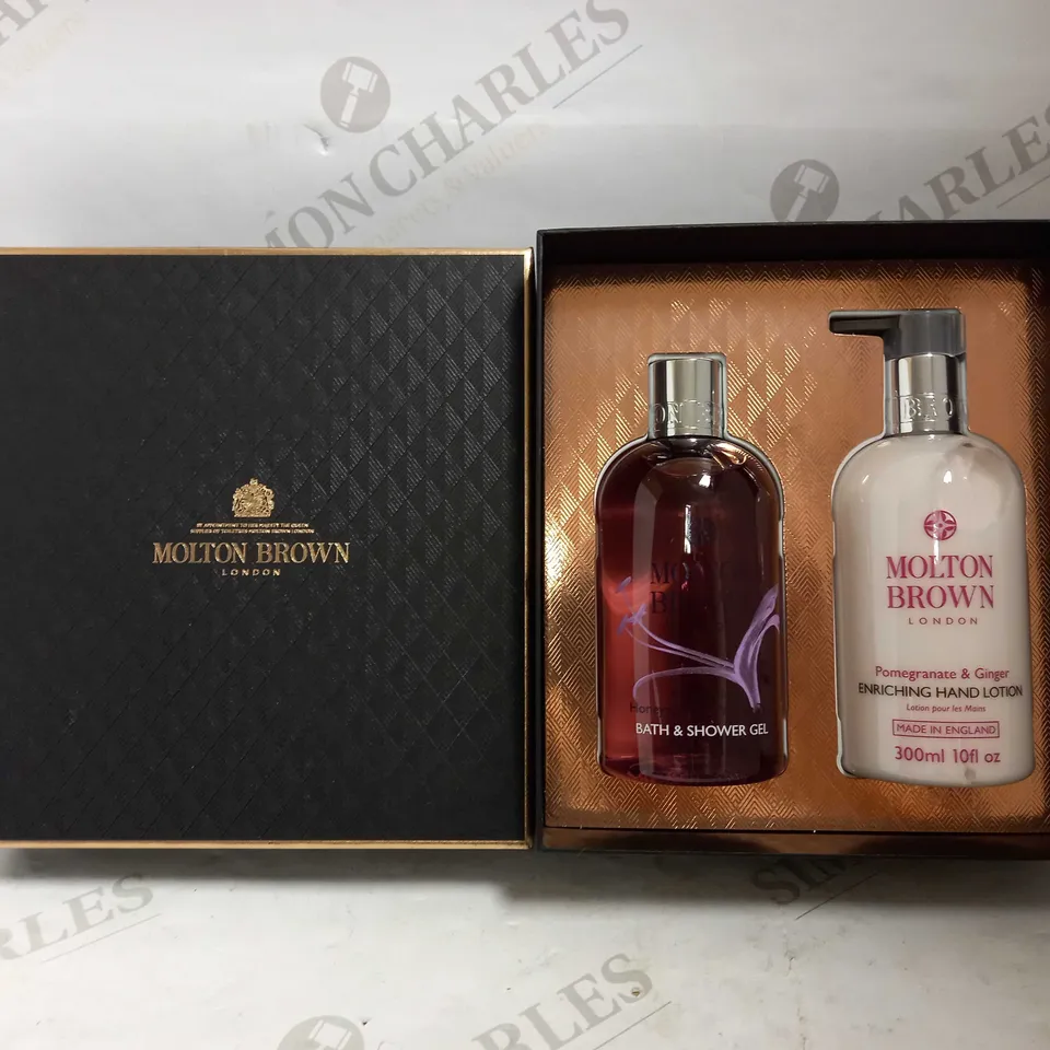 MOLTON BROWN SHOWER GEL/LOTION DUO