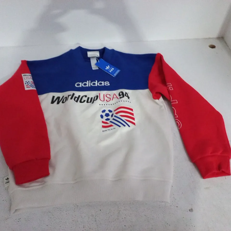 ADIDAD CREW FIFA WORLD CUP 94 JUMPER - UK XS