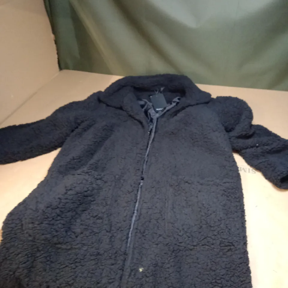 BRAVE SOUL FLEECED TRENCH COAT SIZE 14