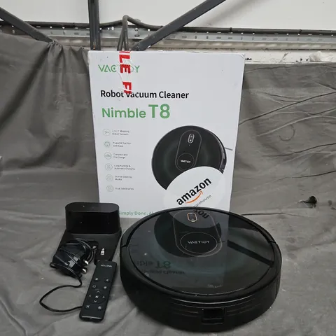 BOXED VACTIDY ROBOT VACUUM CLEANER NIMBLE T8