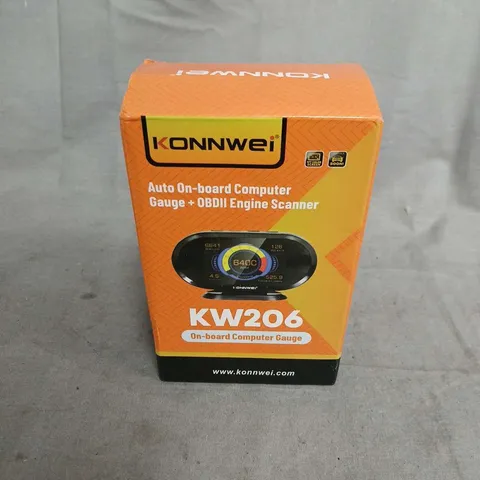 KONNWEI KW206 ON-BOARD COMPUTER GAUGE β OBDII ENGINE SCANNER (BOXED)