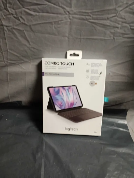 Lot 62: LOGITECH COMBO TOUCH TABLET KEYBOARD CASE – BOXED - SPANISH ...