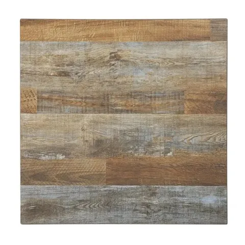 BOXED BOLERO PRE-DRILLED SQUARE TABLE TOP URBAN DARK