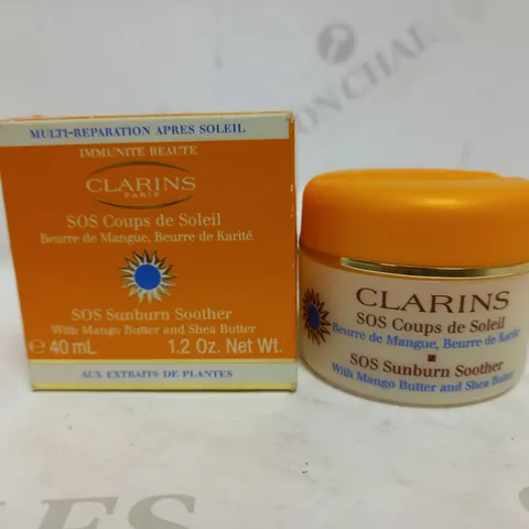 LOT OF 8 CLARINS SOS SUNBURN SOOTHER (8 X 40ML)
