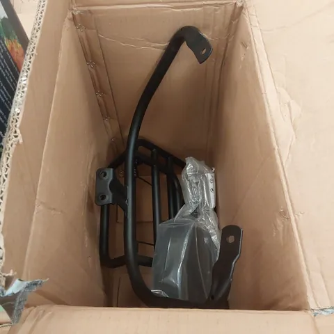 BOXED KIMISS REAR LUGGAGE CARRIER RACK WITH BACKREST CUSHION FIT FOR VESPA SPRINT PRIMAVERA 50 125 150 250 300 GTS LUGGAGE RACK