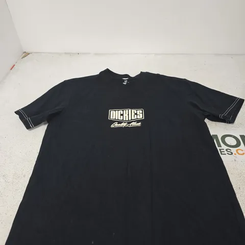 DICKIES BLACK T-SHIRT – MEN’S SMALL 
