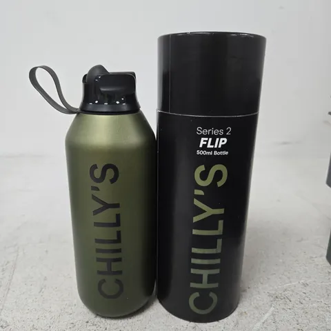CHILLY'S SERIES 2 FLIP 500ML WATER BOTTLE