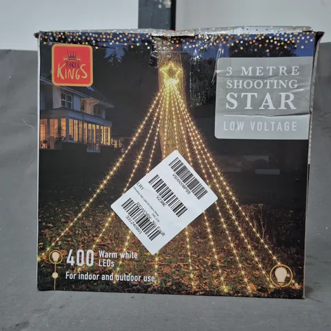 BOXED THREE KINGS 3 METER SHOOTING STAR LIGHT 