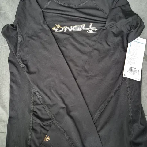 O'NEILL WOMEN'S LONG-SLEEVE RASH GUARD – BLACK