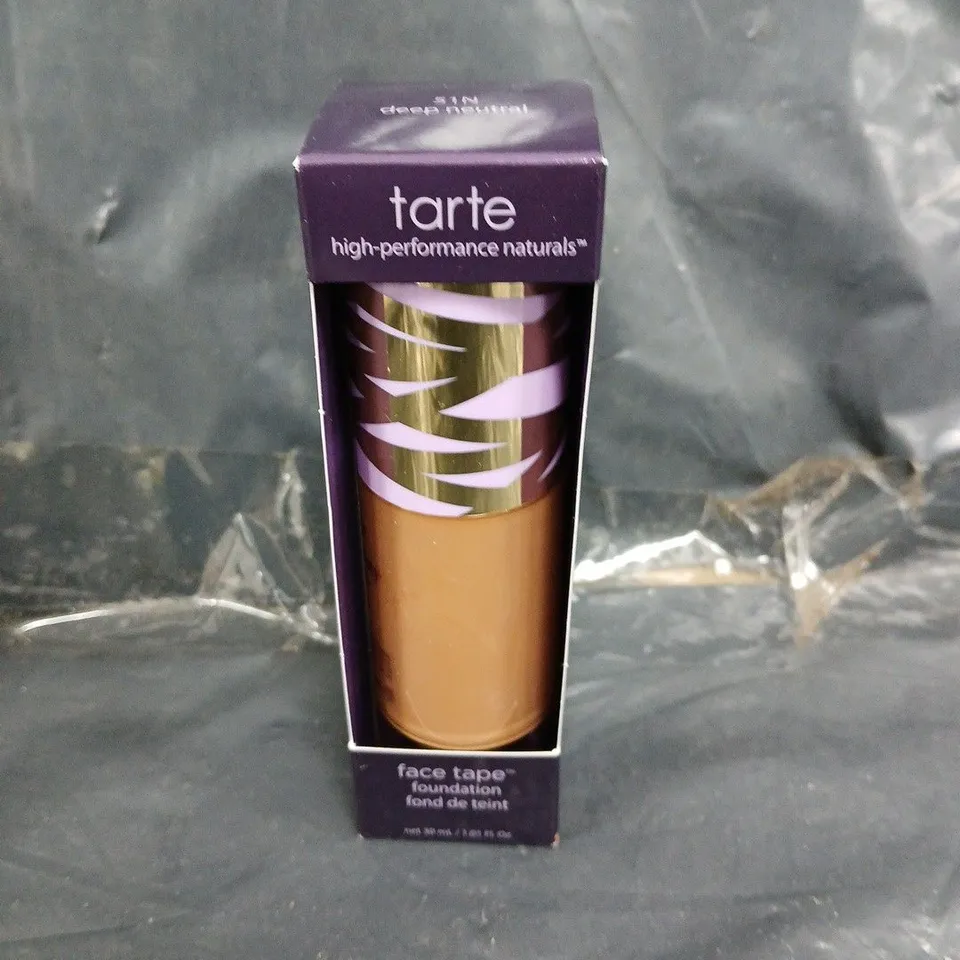 BOXED TARTE FACE TAPE FOUNDATION - 51N DEEP NEUTRAL 