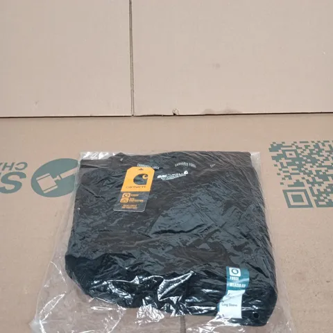CARHARTT FORCE LONG SLEEVE RELAXED FIT LARGE BLACK T SHIRT TAGGED