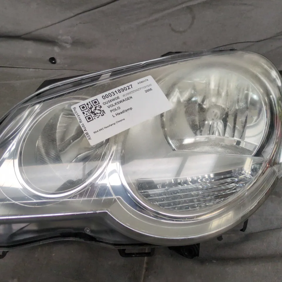 Volkswagen Polo Headlamp – Left-hand Unit